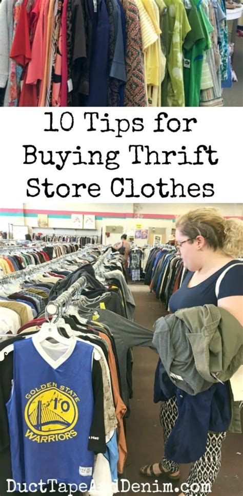 Tips For Buying Thrift Store Clothes That Will Save You Time Money