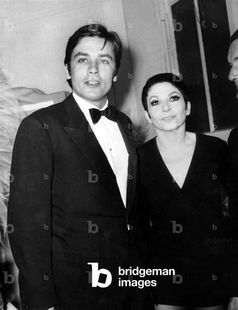 Image Of Alain Delon And Zizi Jeanmaire After Her Show At The