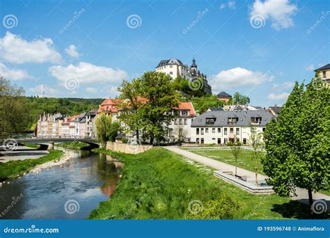 Greiz In Thuringia Stock Photo Image Of Castle Tower 193596748