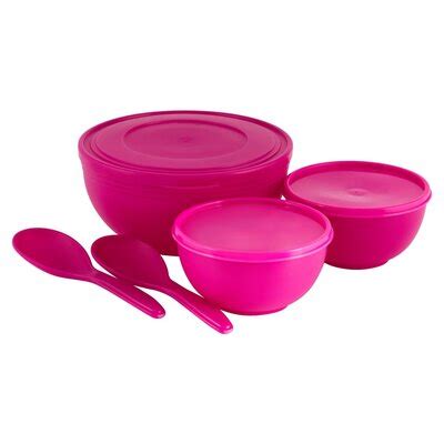 Lumoss Lotus Plastic Serving 5 Piece Set | PnP