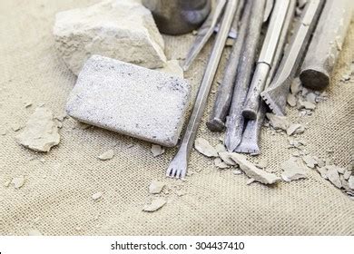 Tools Working Stone Carving Stock Photo 304437410 | Shutterstock