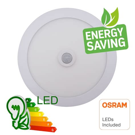 Plafón LED con detector de movimiento 20w OSRAM CCT