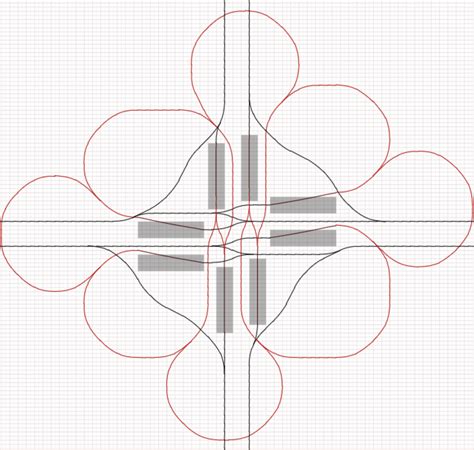 I made a tool for designing rail junctions with the new rails. Also ...