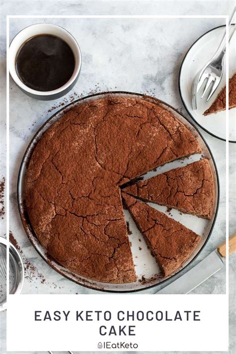 Easy Keto Chocolate Cake I Eat Keto