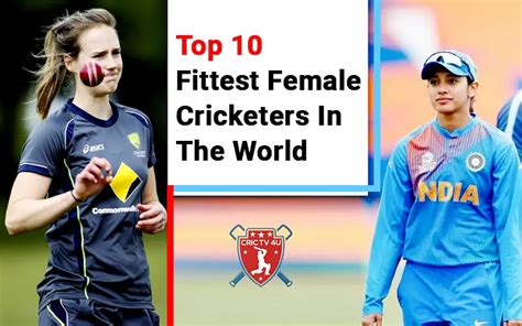 Top 10 Fittest Female Cricketers In The World Crictv4u