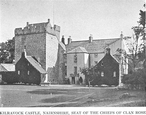 Kilravock Castle, Nairnshire, Seat of the Chiefs of Clan Rose ...