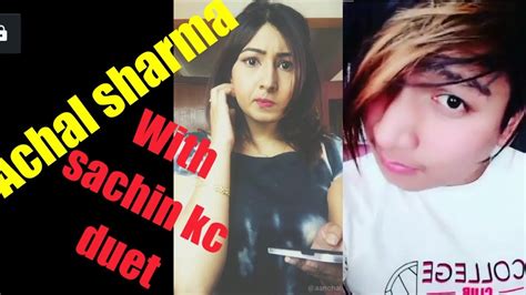 Achal Sharma New Nepali Famous Best Videos Musically Nepal Musically