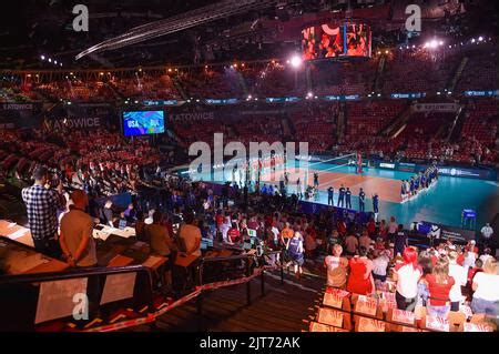 Katowice Poland 28th Aug 2022 Karol Klos During The FIVB Men S