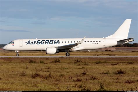 Sx Ptm Air Serbia Embraer Erj Sr Erj Sr Photo By Sierra