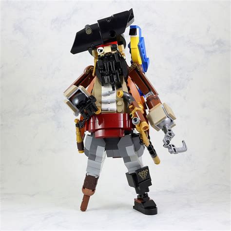 Captain Blackbeard Lego Lego Design Lego Organization