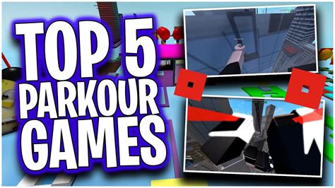 Top 5 Parkour Games In Roblox Youtube