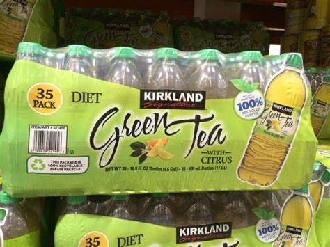 Kirkland Signature Diet Green Tea 35169 Ounce Bottles Costcochaser