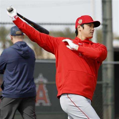 大谷翔平、フリー打撃で4本の柵越え サンスポ