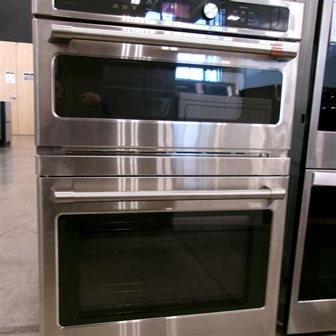 Ctc912p2ns1 Cafe Appliances Caf Eback ™ 30 In Combination Double Wall Oven With Convection And