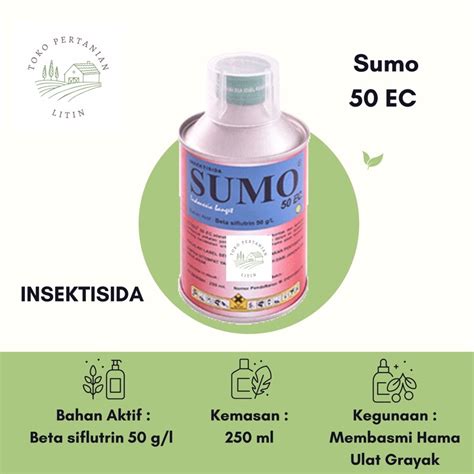 Jual Sumo 50 EC 250 Ml Insektisida Pengendali Hama Ulat Grayak