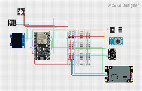 ESP32 Based IoT Indoor Air Quality Monitoring System With OLED Display