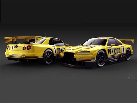 Nissan Skyline R34 Gtr Nismo Race Cars