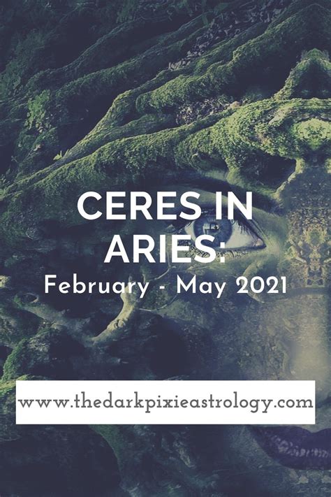 Dwarf Planet Ceres Is Aries In Astrology Astrology Meaning Ceres