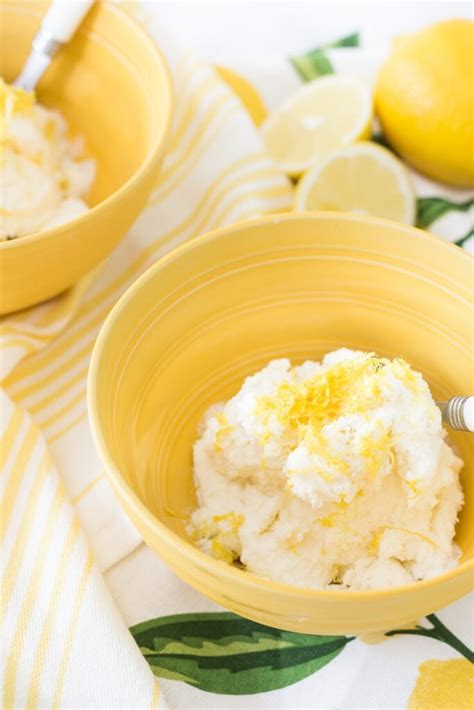 Homemade Lemon Ice Cream Recipe On Sutton Place