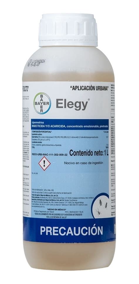 Elegy Bayer 1 Litro Insecticida Acaricida Cipermetrina 22 MercadoLibre