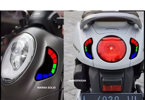 Stiker Sein Depan Belakang New Scoopy Lazada Indonesia