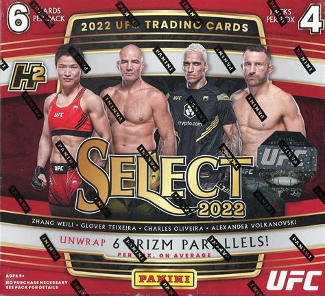 Mint Web Ufc Panini Select H Hobby Hybrid