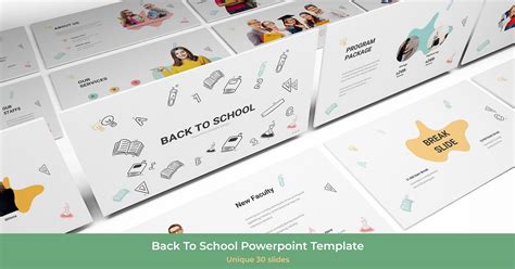 Back To School Powerpoint Template – MasterBundles