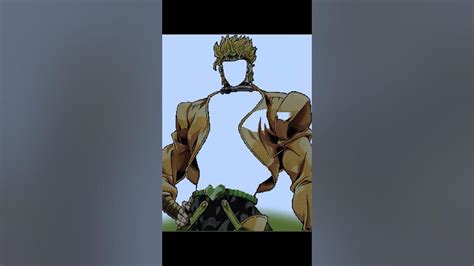 Jojo Dio Brando Pixel Art In Minecraft Youtube