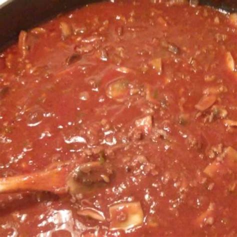 Old Italian Meat Sauce Recipe