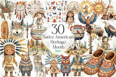 Native American Heritage Month Clipart (2882200)