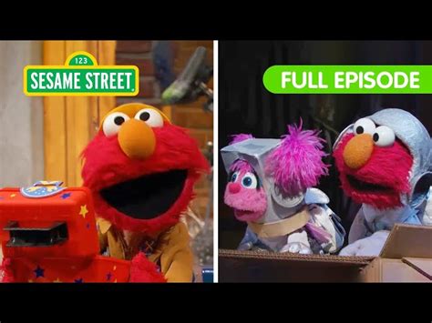 Elmo Goes to Space! | TWO Sesame Street Full Episodes - Videos For Kids