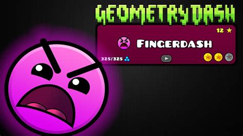 Geometry Dash Finger Dash Completed Youtube