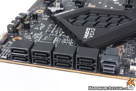 Evga Z Dark Motherboard Review Board Layout And Features Continued