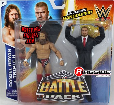 Daniel Bryan And Triple H Wwe Battle Packs 32 Wwe Toy Wrestling Action