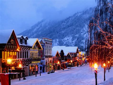 Snowy Village Wallpapers - 4k, HD Snowy Village Backgrounds on WallpaperBat