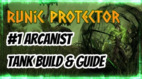 Eso Arcanist Tank Build The Tank Club