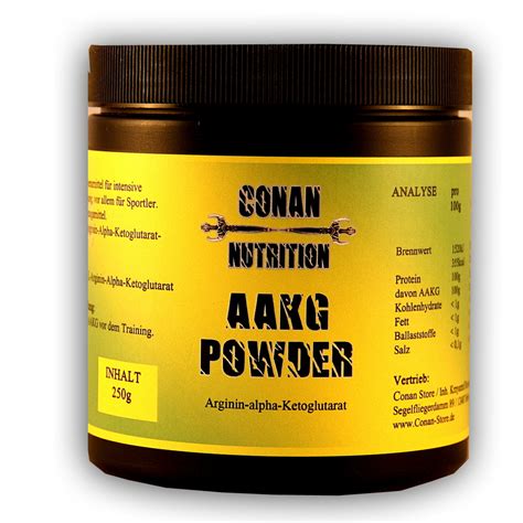 Conan Nutrition Aakg Powder Conan Sports