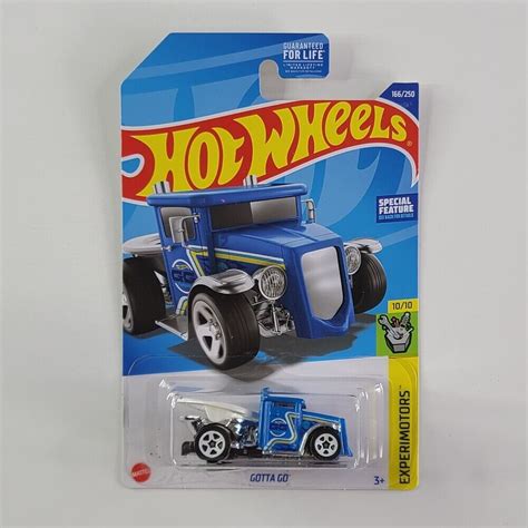 Hot Wheels Gotta Go Light Blue Treasure Hunt Ebay