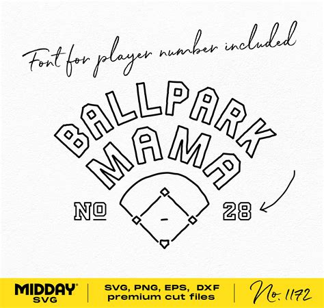 Softball Mom Svg Png Ballpark Mama Svg Png On The Bleachers Etsy Canada