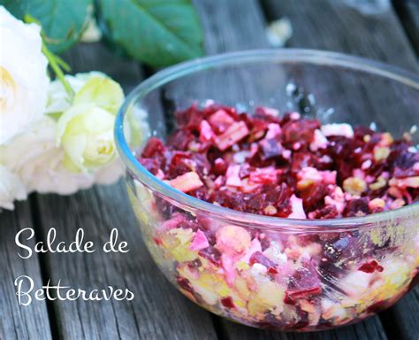 Recette Salade De Betteraves Rouges Facile Et D Licieuse Avec