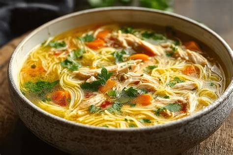 chicken vermicelli soup