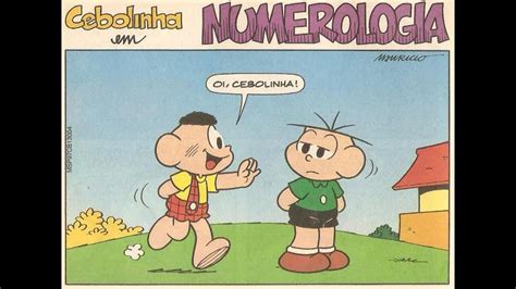 Cebolinha Em Numerologia Gibis Do Rapha