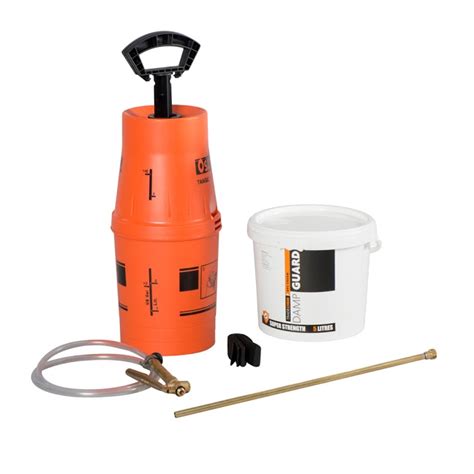 Dampguard Dpc Damp Proof Proofing Injection Cream L Pump Kit