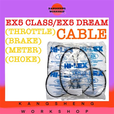 HONDA EX5 CLASS EX5 DREAM CABLE BRAKE CHOKE METER THROTTLE GN5 CLASS