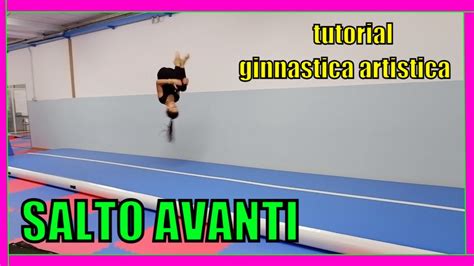 SALTO AVANTI SALTO MORTALE Tutorial Ginnastica Artistica YouTube