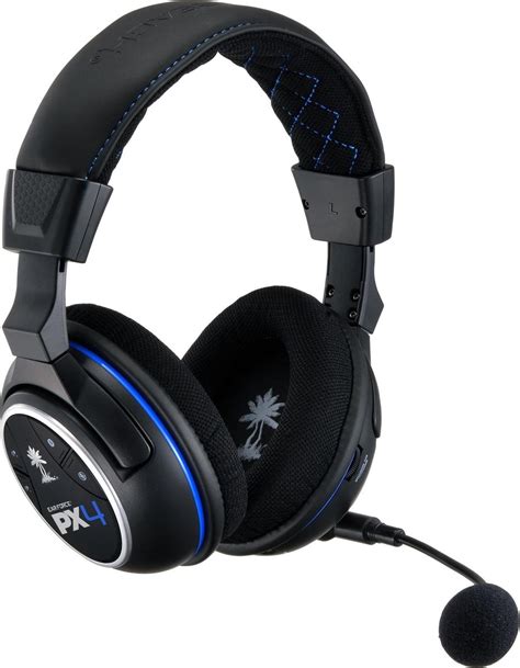 Turtle Beach Ear Force Px4 Wireless 51 Virtueel Surround Gaming Headset Zwart Ps4