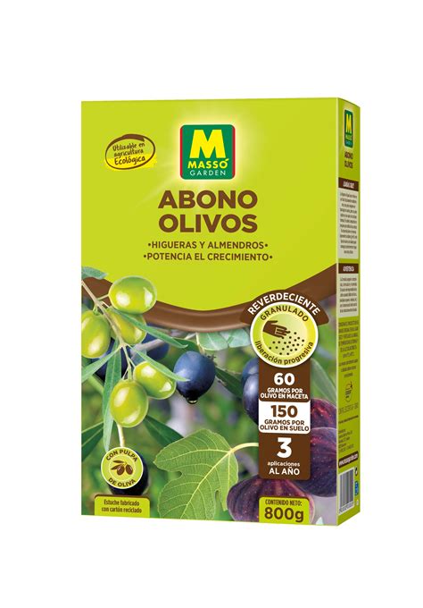 Abono Granulado MassÓ Para Olivos 800 Gr Con Efecto Inmediato Leroy Merlin