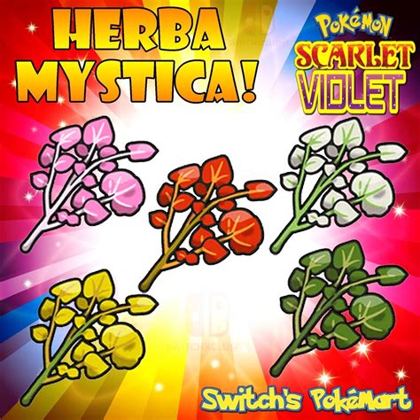 Herba Mystica Pokemon Scarlet Violet Herba Mystica Sweet Salty Sour