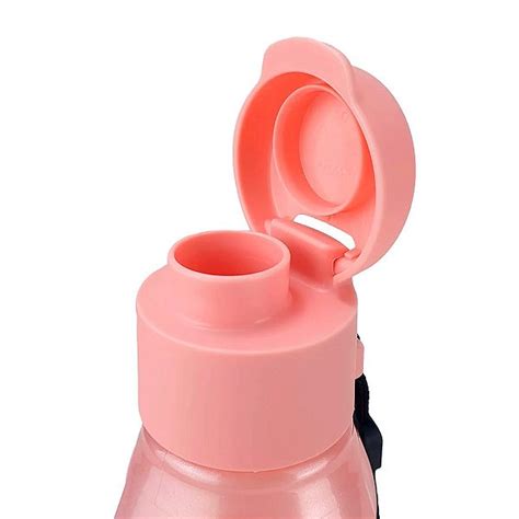 Kit Garrafa Tupperware Eco Tupper Plus Rosé 310ml Squeeze 2 peças