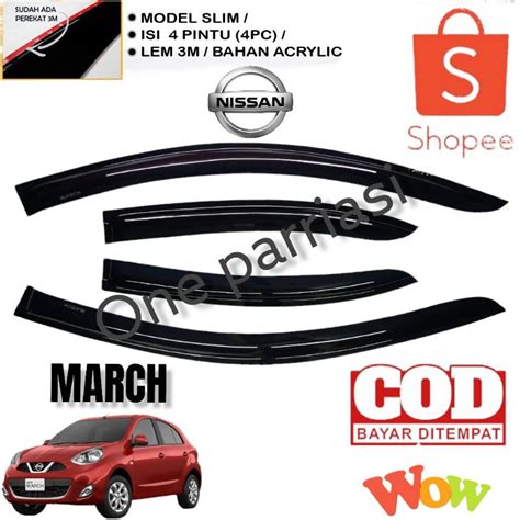 Jual Talang Air Nissan March Slim Shopee Indonesia